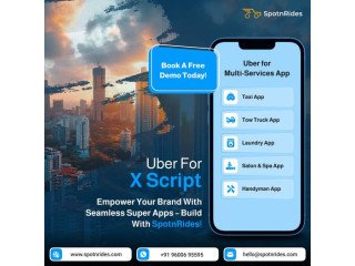 Build Your All-in-One Uber for Multi Services App with SpotnRides
