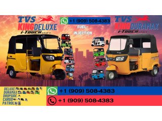 Wholesale Suppliers of Bajaj, TVS King Tricycle WhatsApp +1(909)(508)(4383)